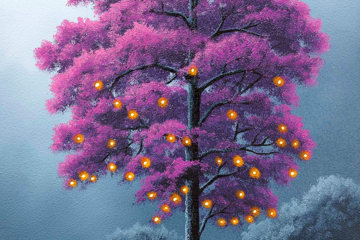 You Bring Colour To My World & You Bring Colour To My Life - Matching Original SET - SOLD by artist David Renshaw - Wyecliffe Galleries