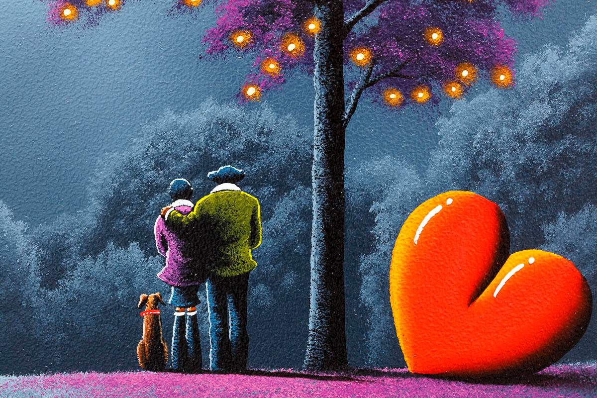 You Bring Colour To My World & You Bring Colour To My Life - Matching Original SET - SOLD by artist David Renshaw - Wyecliffe Galleries