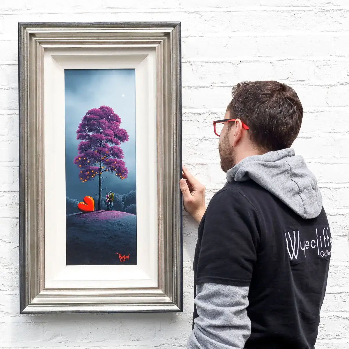 You Bring Colour To My World & You Bring Colour To My Life - Matching Original SET - SOLD by artist David Renshaw - Wyecliffe Galleries