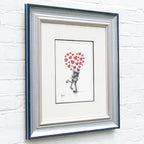 You Complete Me - Original Sketch - SOLD by artist David Renshaw - Wyecliffe Galleries