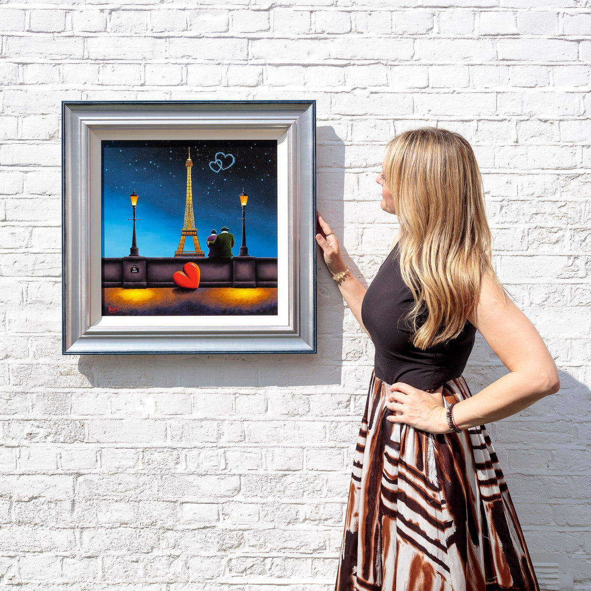 You, Me And Paris - Original - SOLD David Renshaw Original