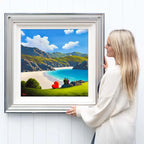 You, Me and The Sea - Original - SOLD by artist David Renshaw - Wyecliffe Galleries