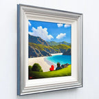 You, Me and The Sea - Original - SOLD by artist David Renshaw - Wyecliffe Galleries