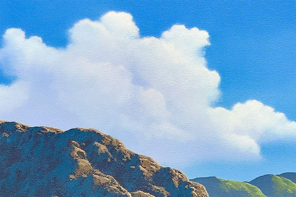 You, Me and The Sea - Original - SOLD by artist David Renshaw - Wyecliffe Galleries