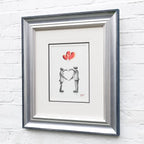 You're Always In My Heart - Original Sketch - SOLD by artist David Renshaw - Wyecliffe Galleries