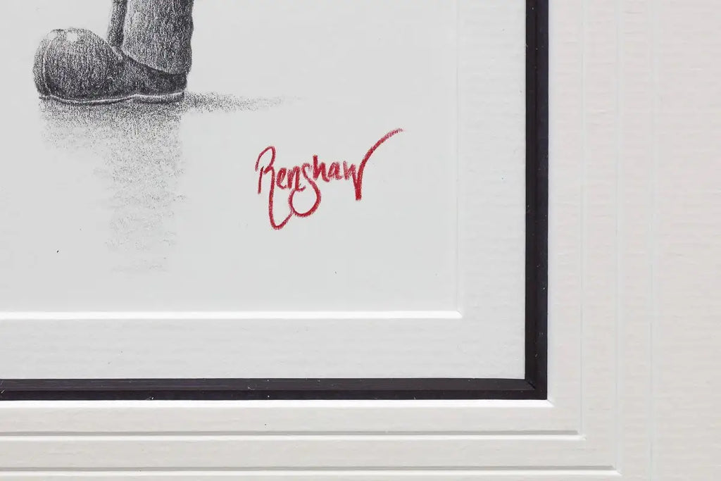 You're Always In My Heart - Original Sketch - SOLD by artist David Renshaw - Wyecliffe Galleries