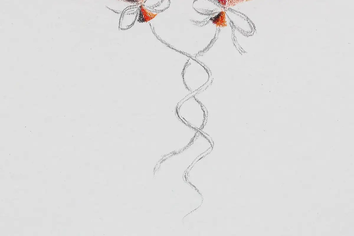 You're Always In My Heart - Original Sketch - SOLD by artist David Renshaw - Wyecliffe Galleries