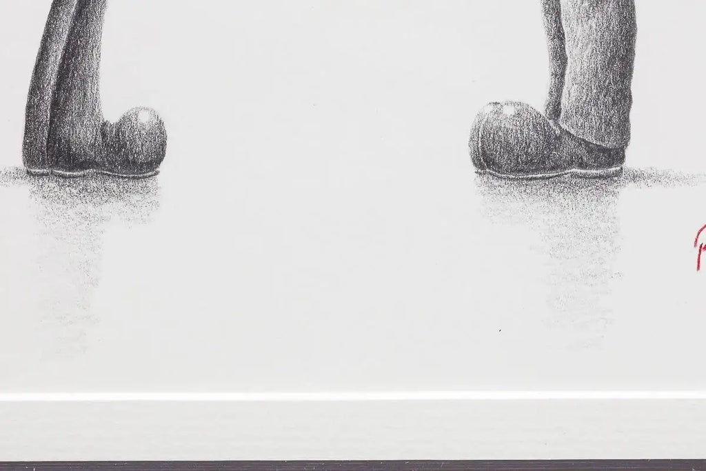 You're Always In My Heart - Original Sketch - SOLD by artist David Renshaw - Wyecliffe Galleries