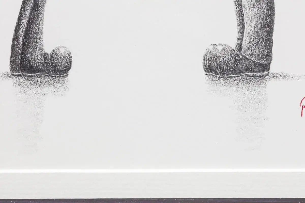 You're Always In My Heart - Original Sketch - SOLD by artist David Renshaw - Wyecliffe Galleries