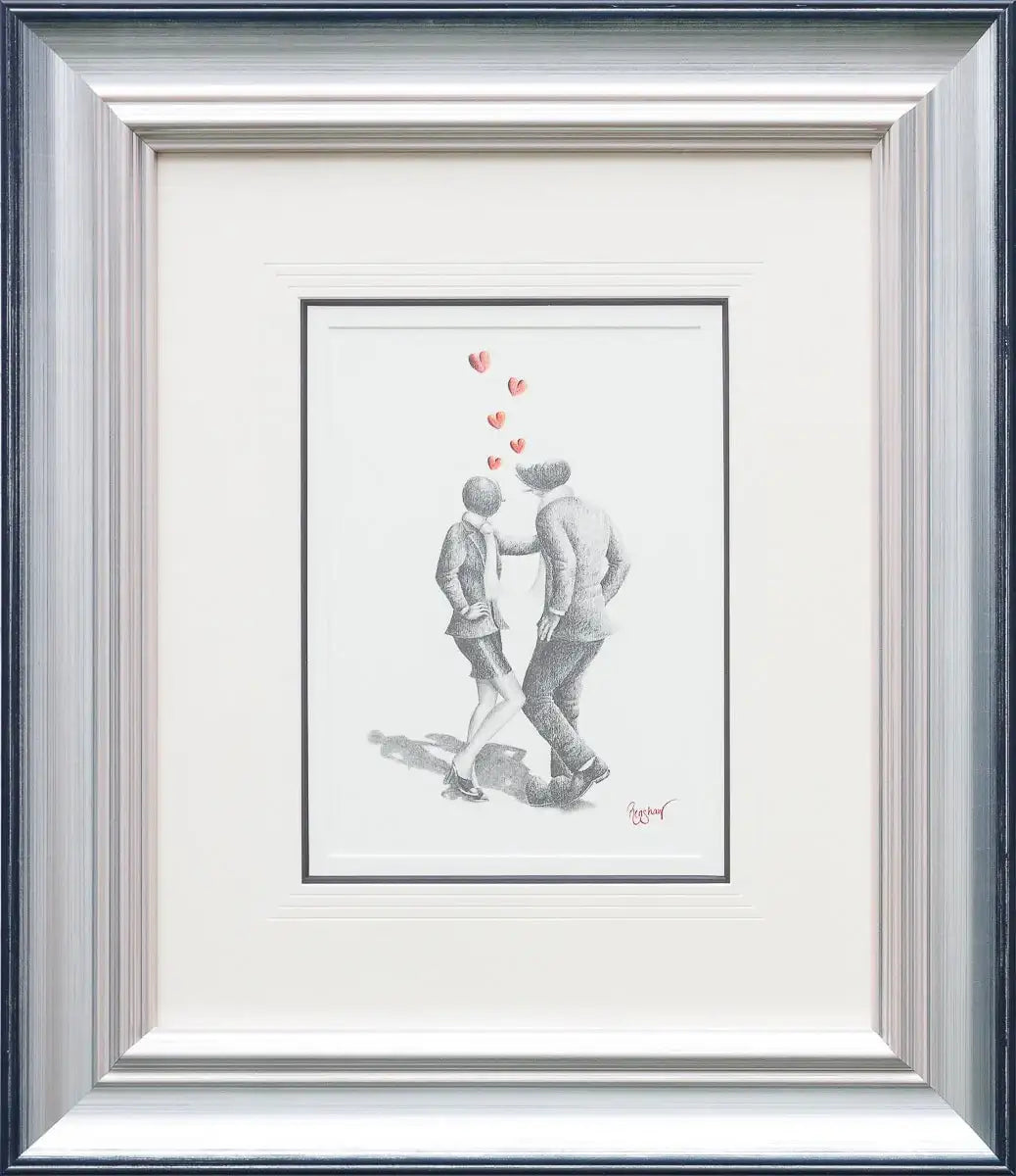 You're the One that I Want - Original Sketch - SOLD by artist David Renshaw - Wyecliffe Galleries