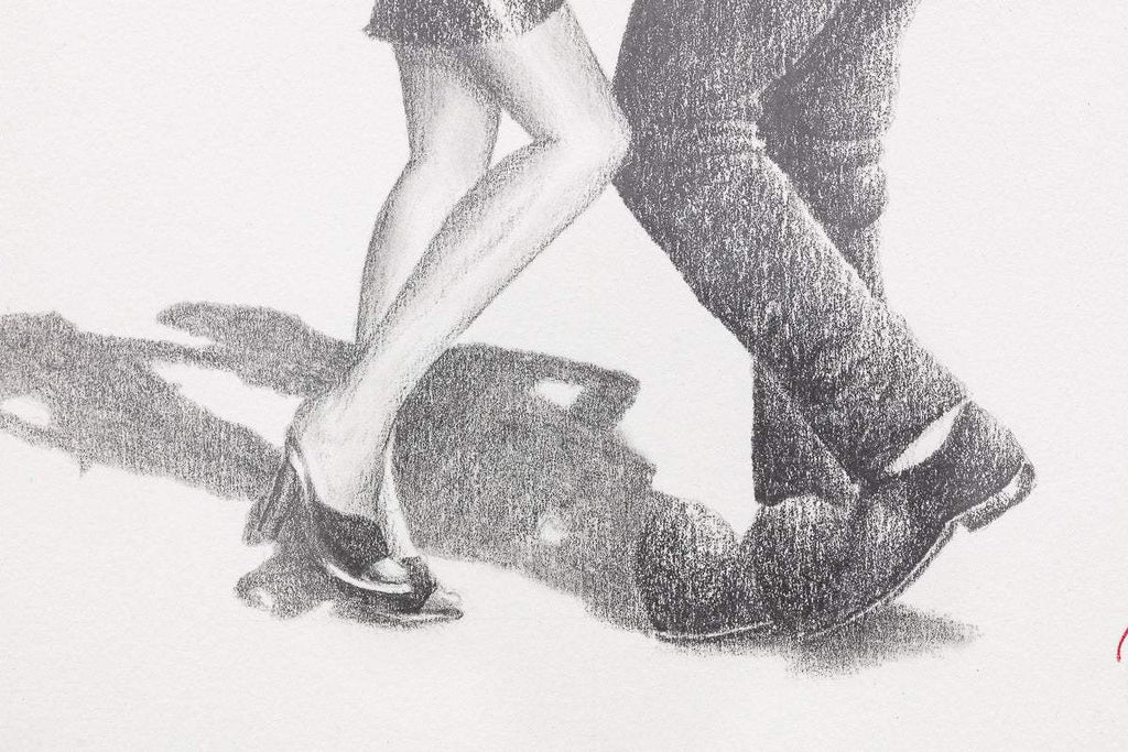 You're the One that I Want - Original Sketch - SOLD by artist David Renshaw - Wyecliffe Galleries