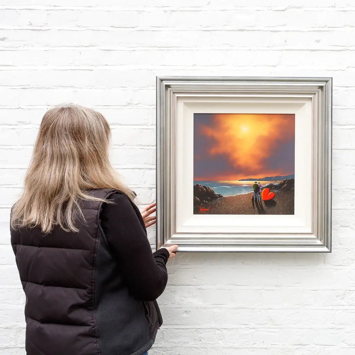 You, The Ocean And Me - Original - SOLD by artist David Renshaw - Wyecliffe Galleries