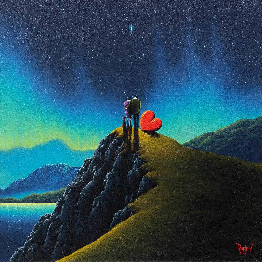 You Will Always Be My North Star - Original - SOLD by artist David Renshaw - Wyecliffe Galleries