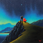 You Will Always Be My North Star - Original - SOLD by artist David Renshaw - Wyecliffe Galleries