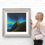 You Will Always Be My North Star - Original - SOLD by artist David Renshaw - Wyecliffe Galleries