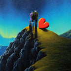 You Will Always Be My North Star - Original - SOLD by artist David Renshaw - Wyecliffe Galleries