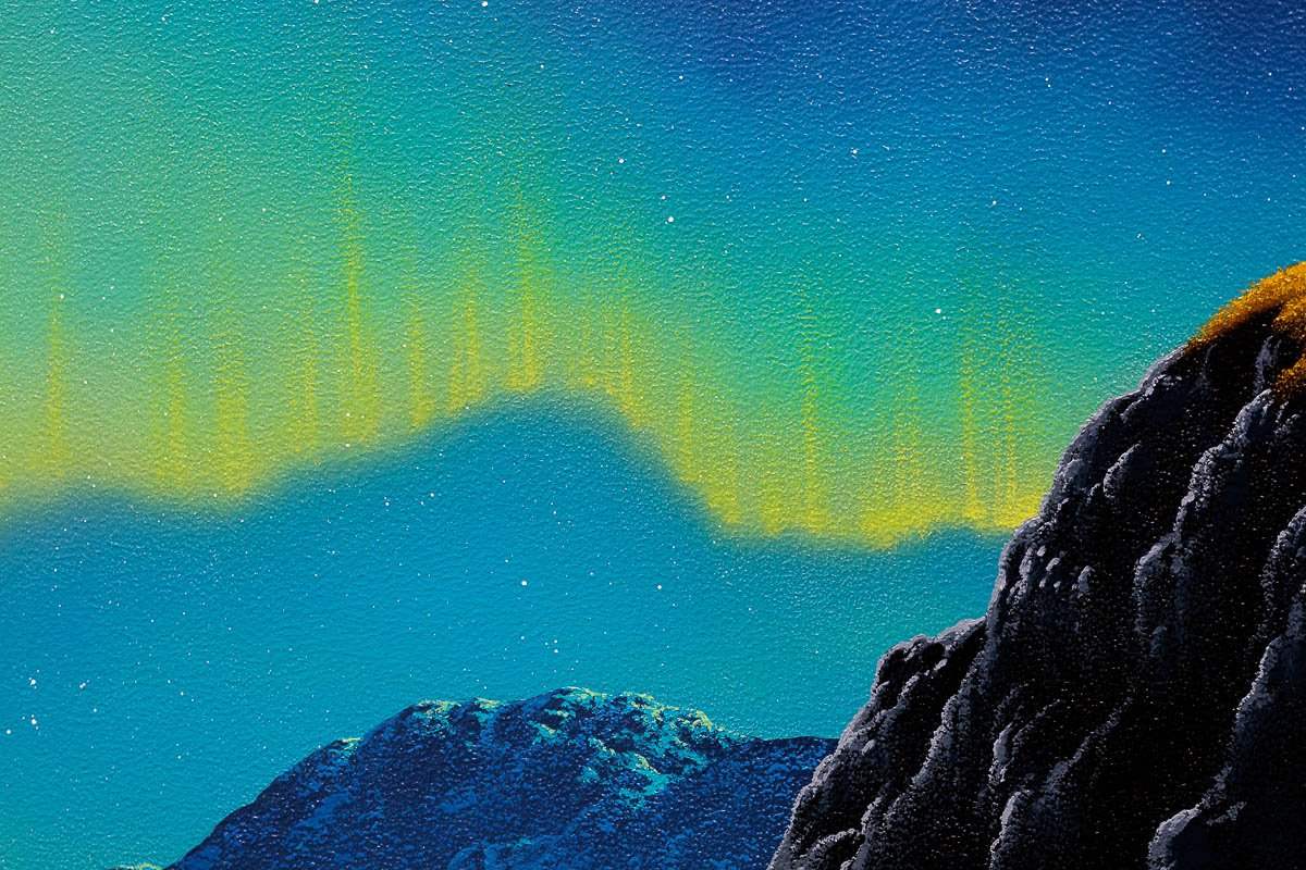 You Will Always Be My North Star - Original - SOLD by artist David Renshaw - Wyecliffe Galleries