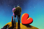 You Will Always Be My North Star - Original - SOLD by artist David Renshaw - Wyecliffe Galleries