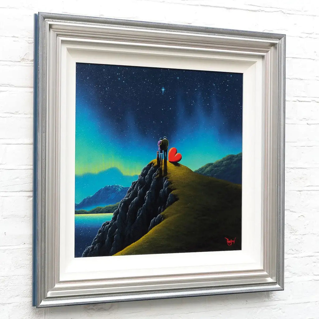 You Will Always Be My North Star - Original - SOLD by artist David Renshaw - Wyecliffe Galleries