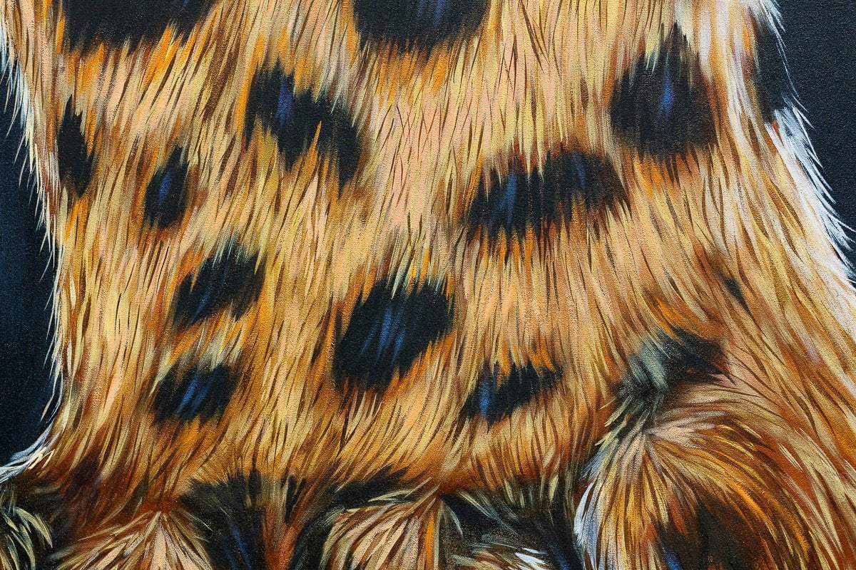 Loki - Original by artist Faye Nasser-Joley - Wyecliffe Galleries