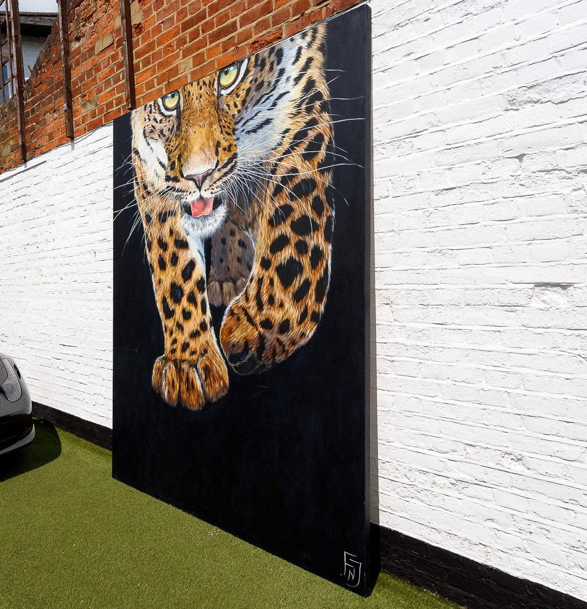 Loki - Original by artist Faye Nasser-Joley - Wyecliffe Galleries
