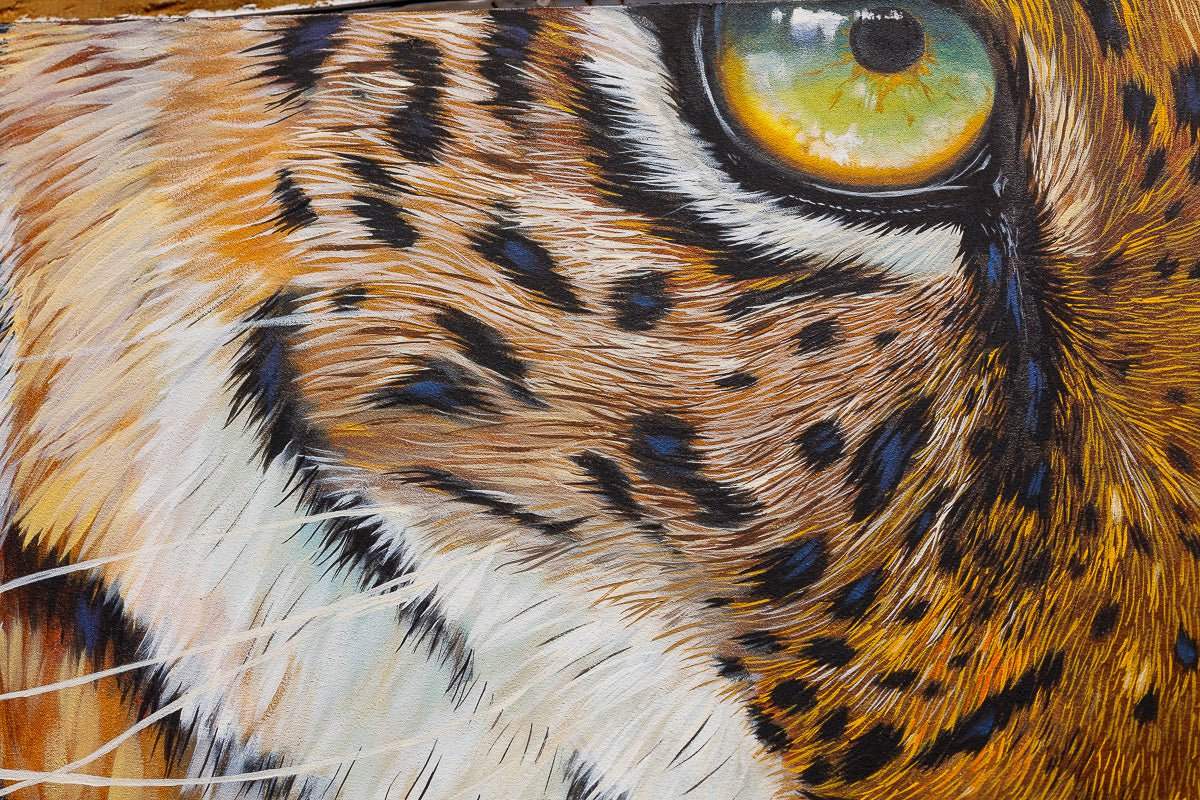 Loki - Original by artist Faye Nasser-Joley - Wyecliffe Galleries