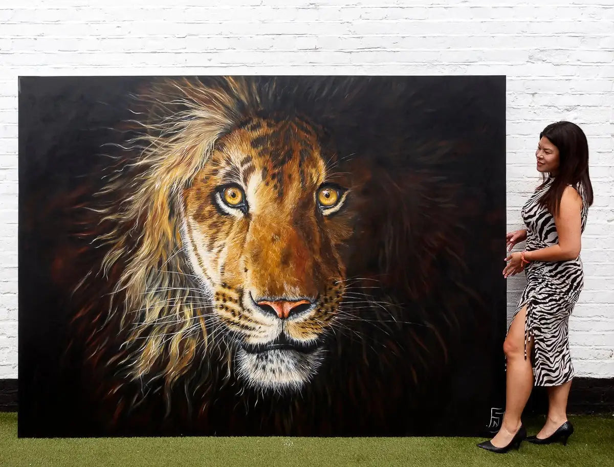 Pride - Original - SOLD by artist Faye Nasser-Joley - Wyecliffe Galleries