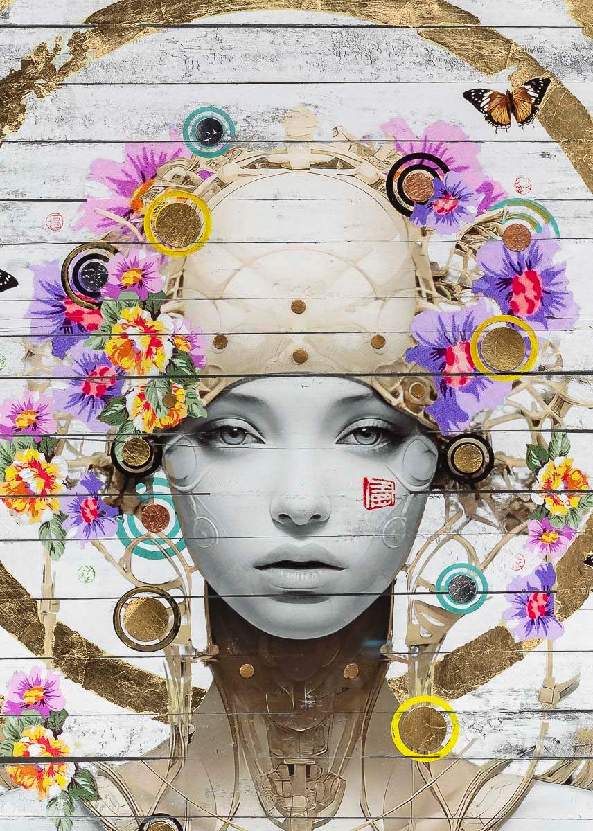 Clytemnestra - Paper Edition by artist Gareth Tristan Evans - Wyecliffe Galleries