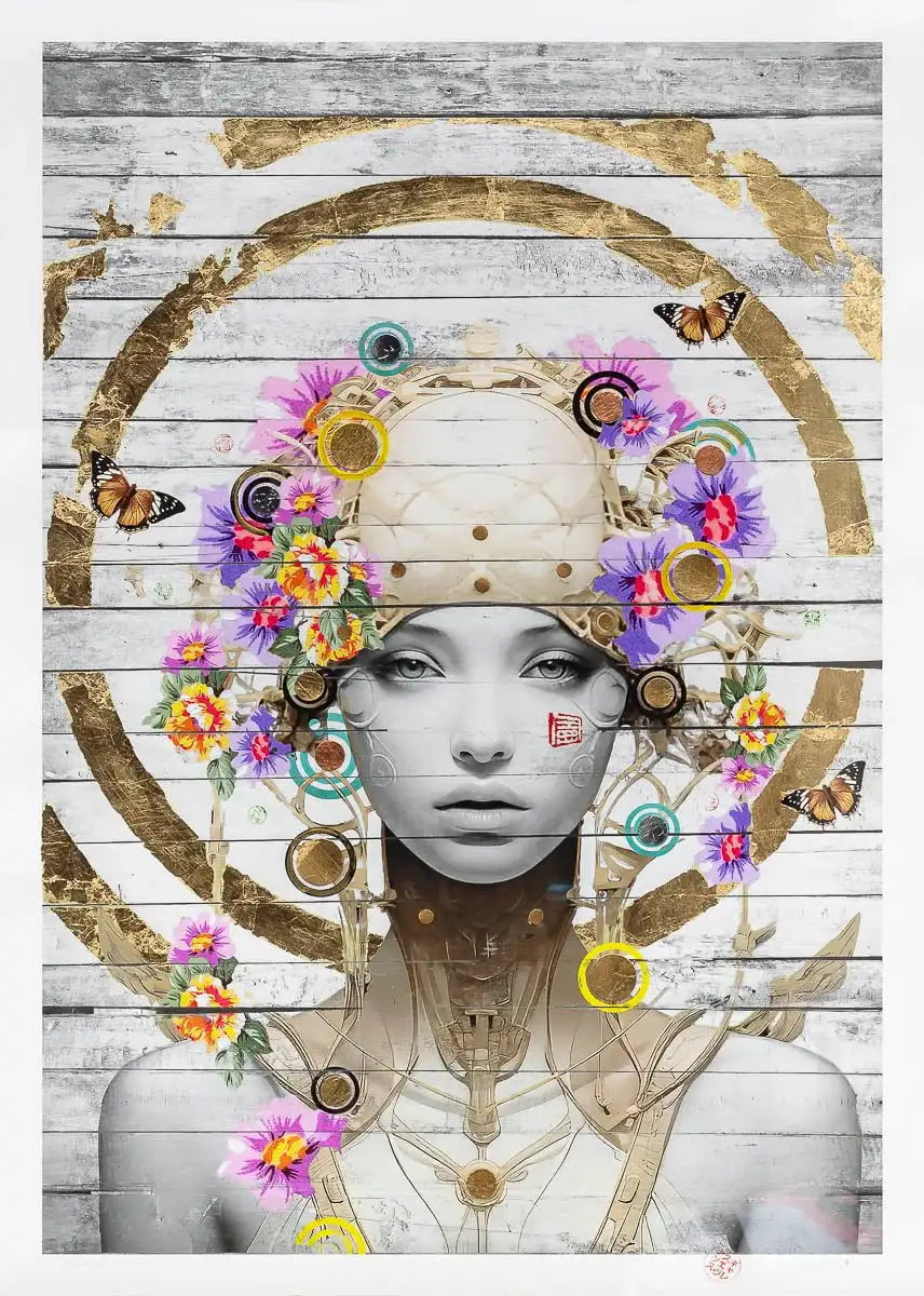 Clytemnestra - Paper Edition by artist Gareth Tristan Evans - Wyecliffe Galleries