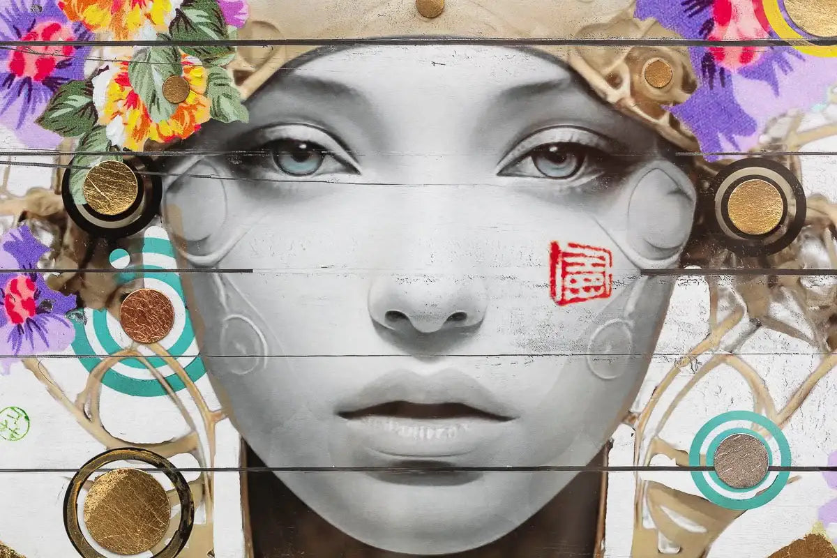 Clytemnestra - Paper Edition by artist Gareth Tristan Evans - Wyecliffe Galleries