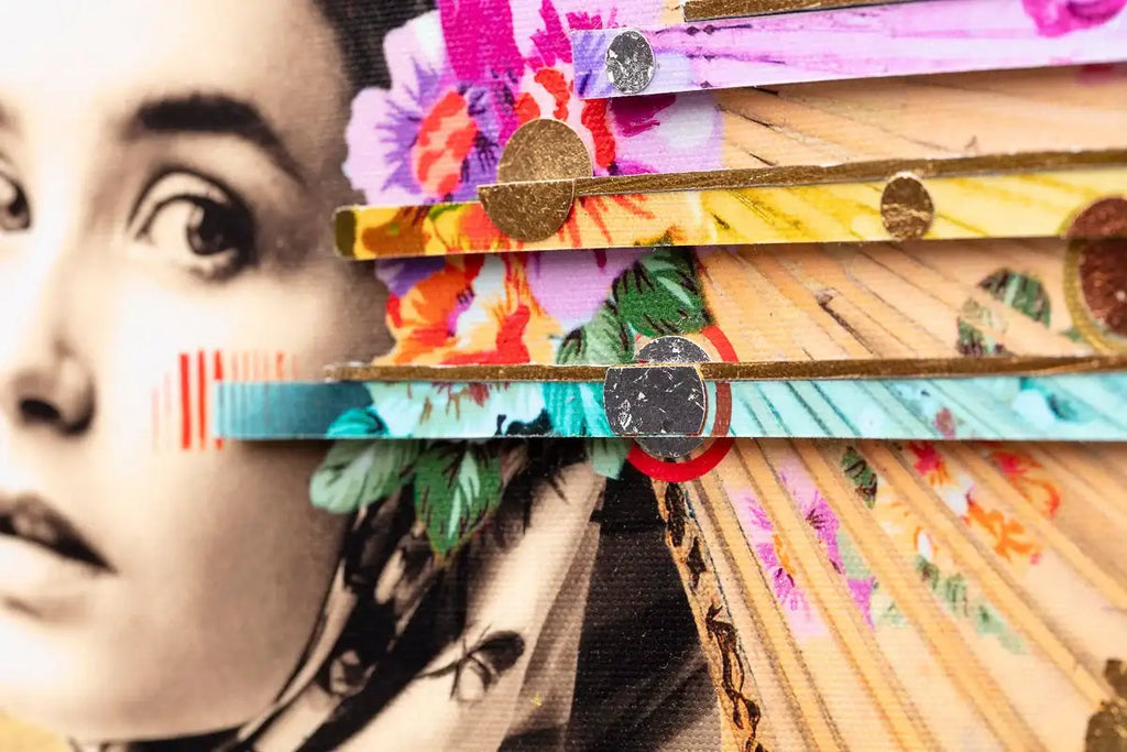 Cola - Edition (Portrait) - SOLD by artist Gareth Tristan Evans - Wyecliffe Galleries