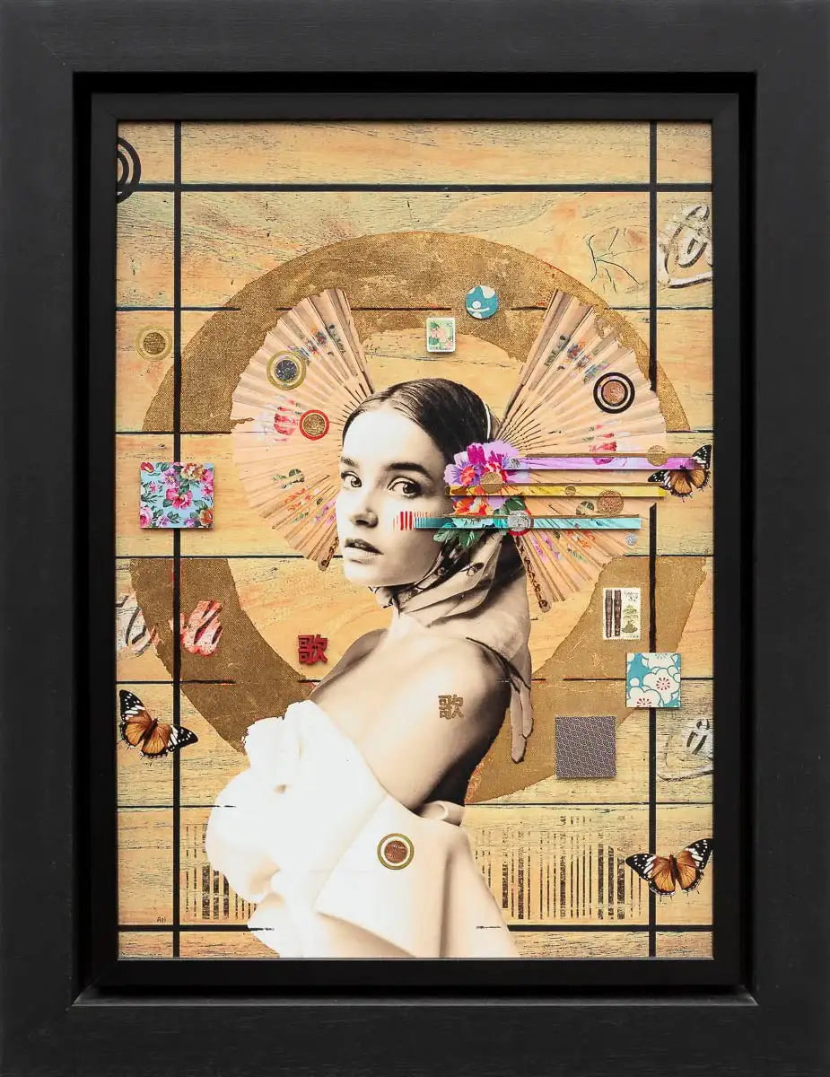 Cola - Edition (Portrait) - SOLD by artist Gareth Tristan Evans - Wyecliffe Galleries