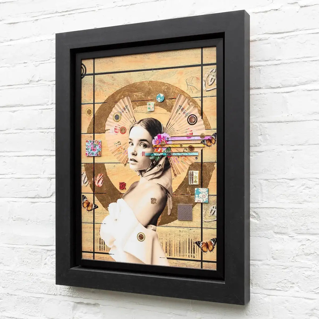 Cola - Edition (Portrait) - SOLD by artist Gareth Tristan Evans - Wyecliffe Galleries