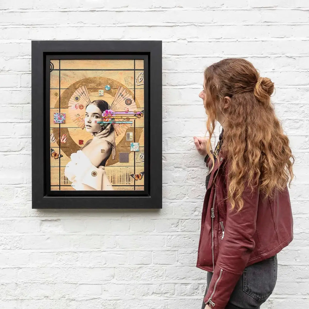 Cola - Edition (Portrait) - SOLD by artist Gareth Tristan Evans - Wyecliffe Galleries