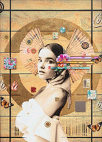 Cola - Edition (Portrait) - SOLD by artist Gareth Tristan Evans - Wyecliffe Galleries