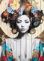 Lotus - Paper Edition by artist Gareth Tristan Evans - Wyecliffe Galleries