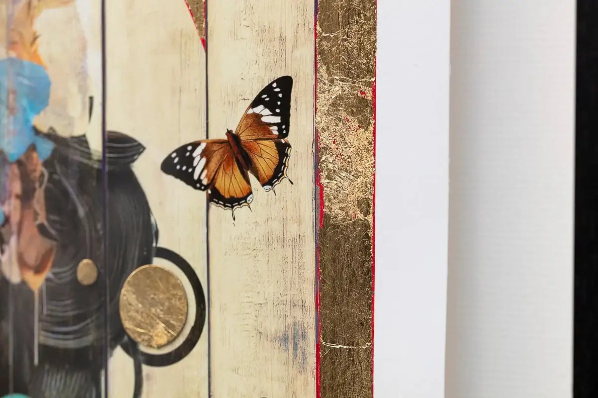 Lotus - Paper Edition by artist Gareth Tristan Evans - Wyecliffe Galleries