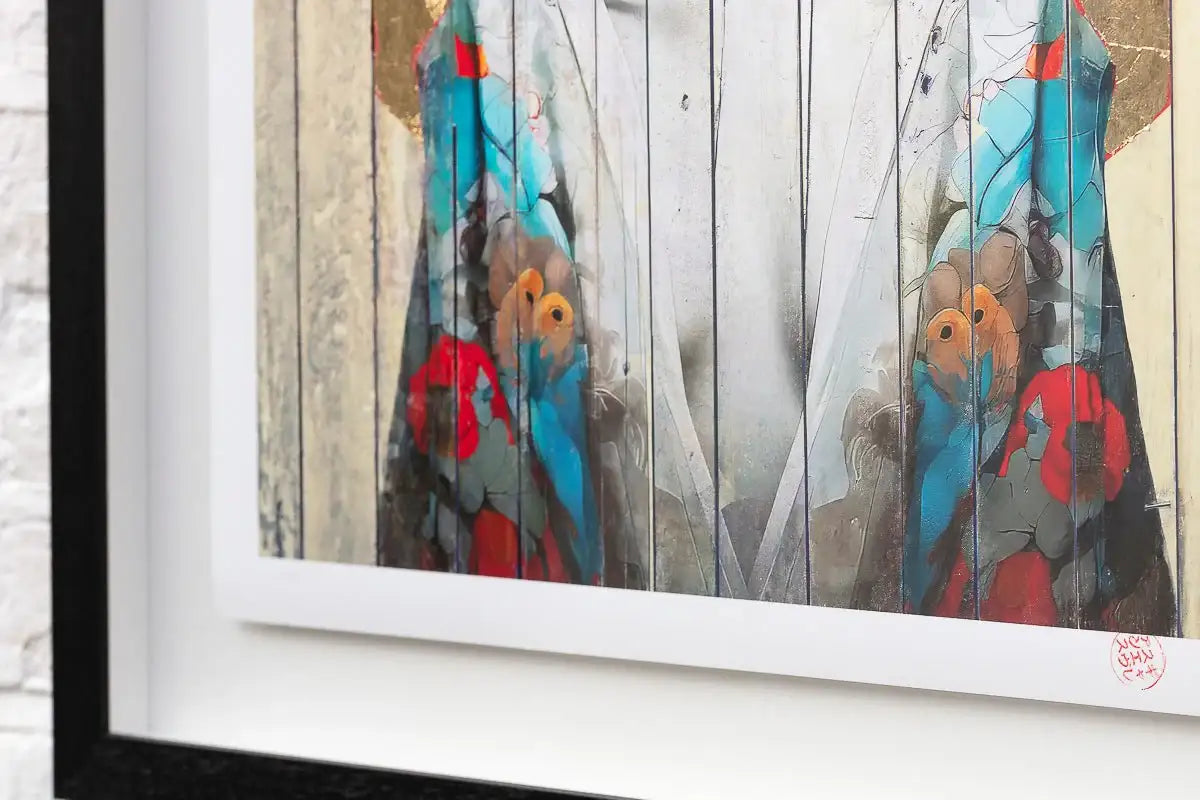 Lotus - Paper Edition by artist Gareth Tristan Evans - Wyecliffe Galleries