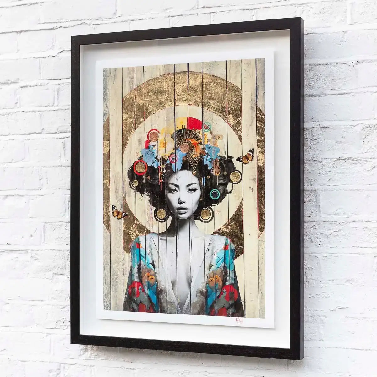 Lotus - Paper Edition by artist Gareth Tristan Evans - Wyecliffe Galleries