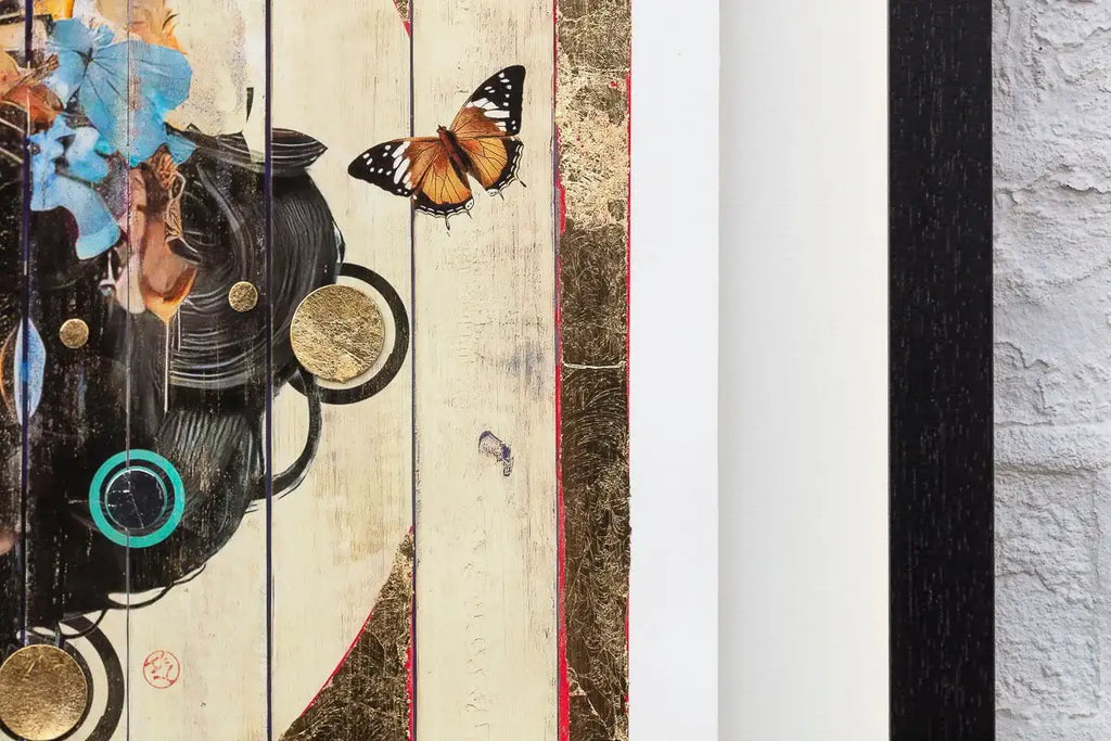 Lotus - Paper Edition by artist Gareth Tristan Evans - Wyecliffe Galleries