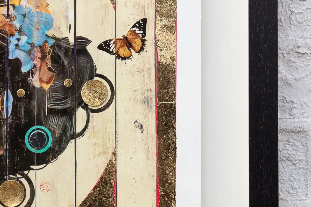 Lotus - Paper Edition by artist Gareth Tristan Evans - Wyecliffe Galleries