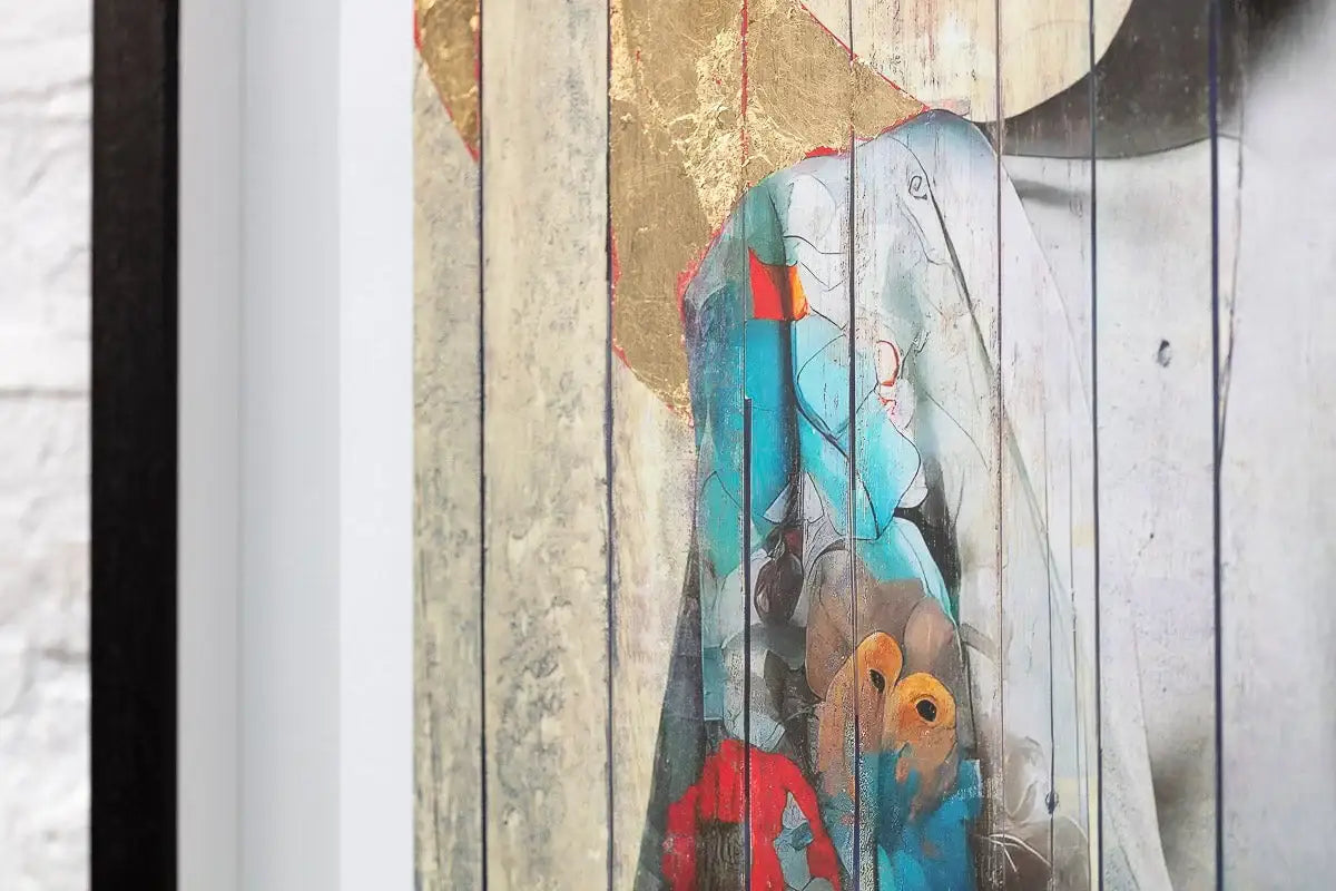 Lotus - Paper Edition by artist Gareth Tristan Evans - Wyecliffe Galleries