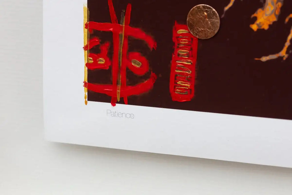 Patience - Paper Edition by artist Gareth Tristan Evans - Wyecliffe Galleries