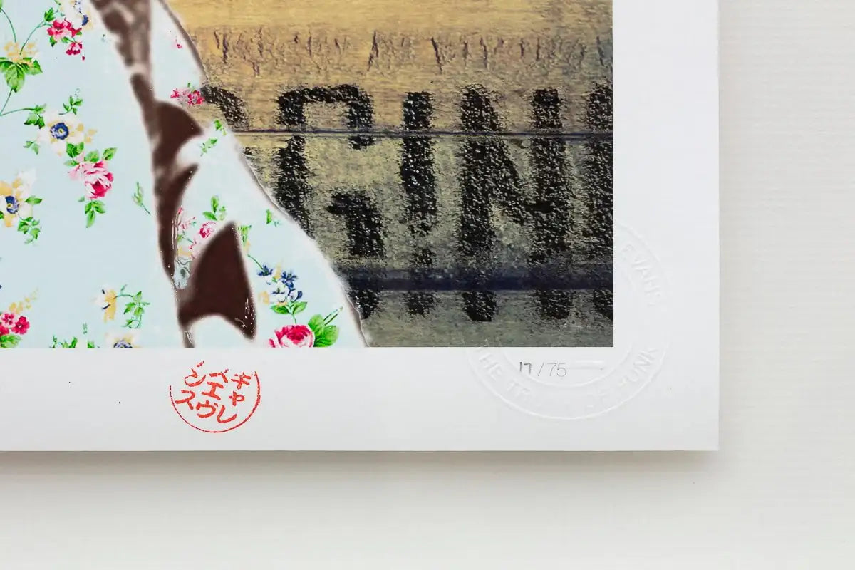 Patience - Paper Edition by artist Gareth Tristan Evans - Wyecliffe Galleries