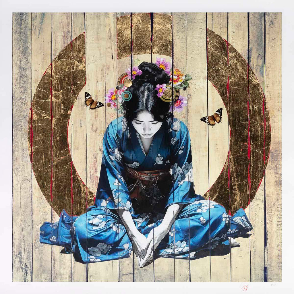 Small Sanctuary - Paper Edition by artist Gareth Tristan Evans - Wyecliffe Galleries