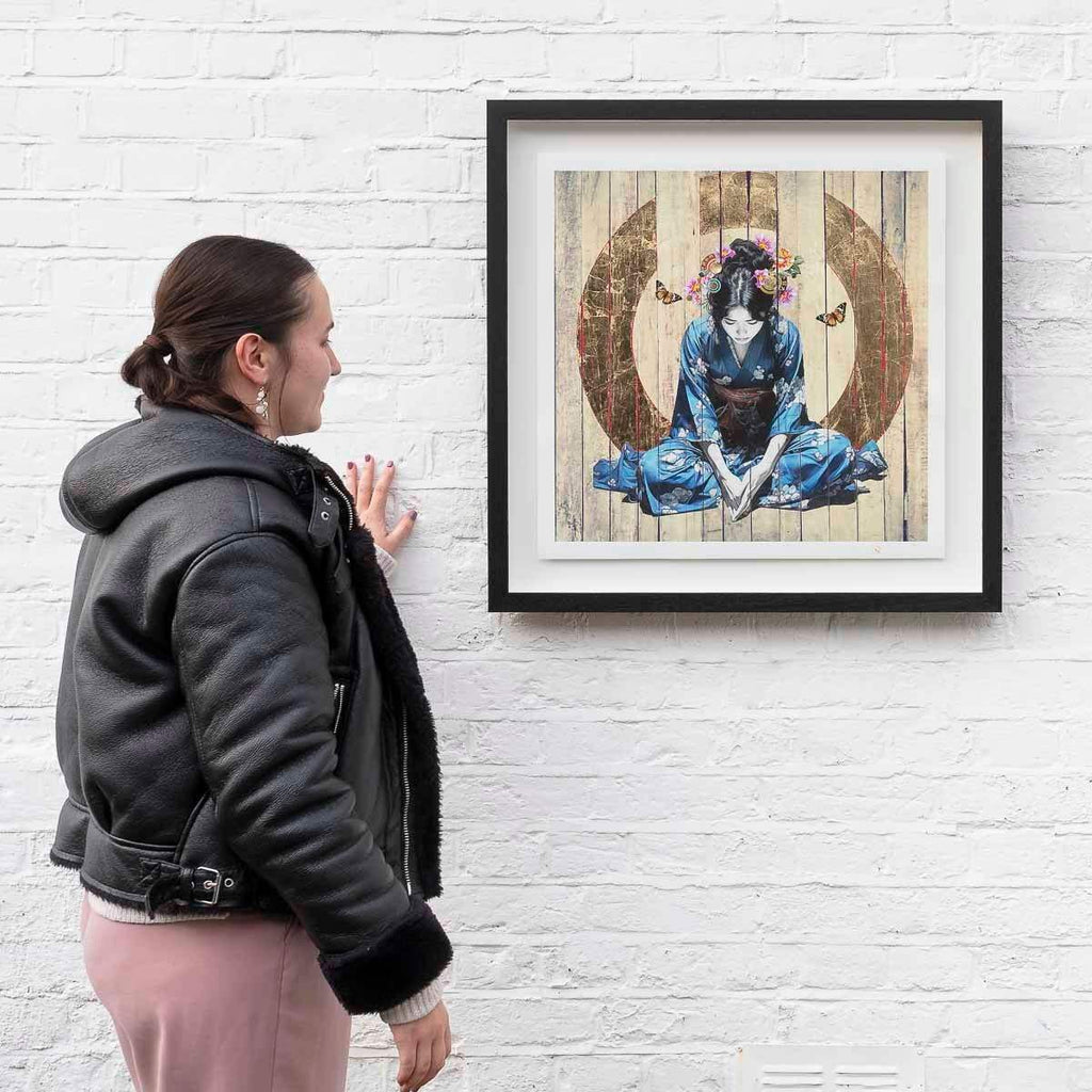 Small Sanctuary - Paper Edition by artist Gareth Tristan Evans - Wyecliffe Galleries