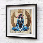 Small Sanctuary - Paper Edition by artist Gareth Tristan Evans - Wyecliffe Galleries