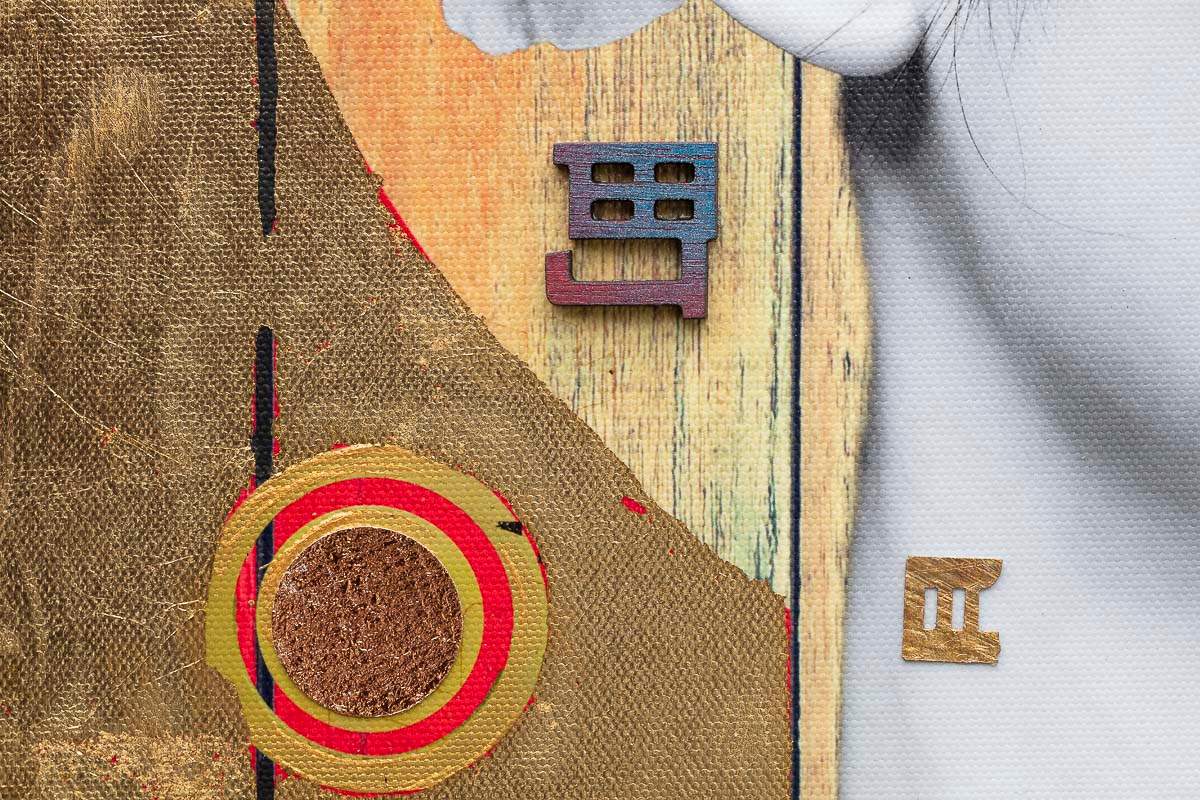 Sparks Fly - Edition (Portrait) by artist Gareth Tristan Evans - Wyecliffe Galleries