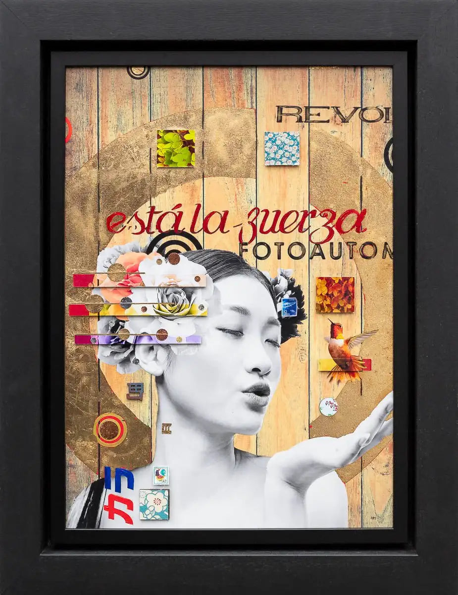 Sparks Fly - Edition (Portrait) by artist Gareth Tristan Evans - Wyecliffe Galleries