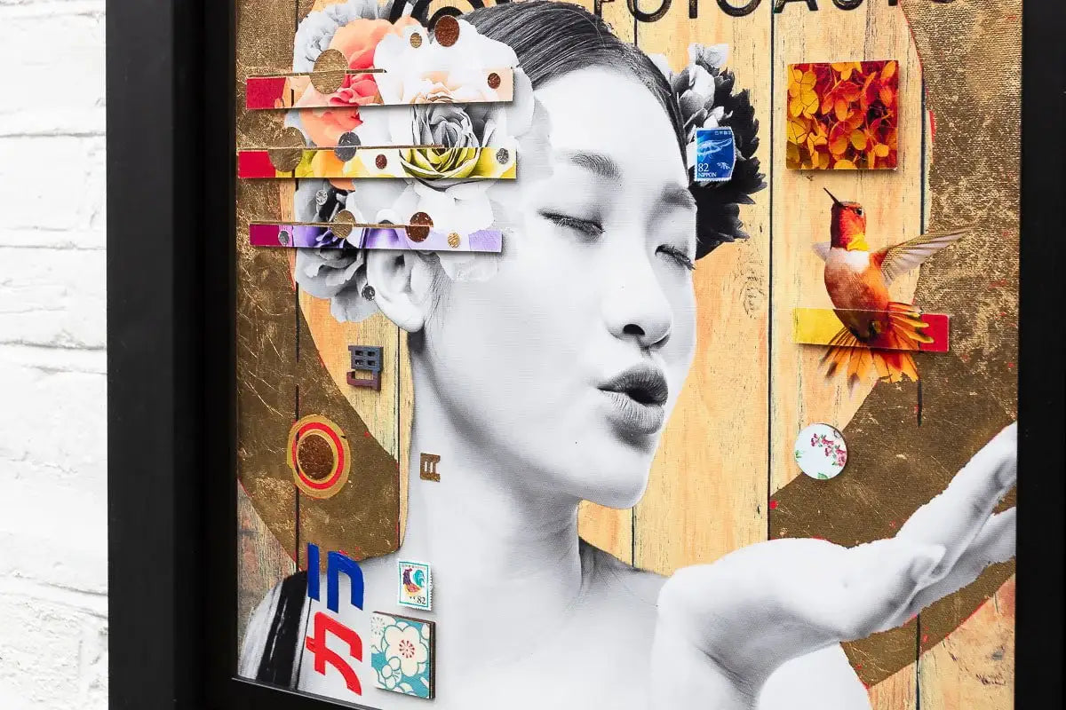 Sparks Fly - Edition (Portrait) by artist Gareth Tristan Evans - Wyecliffe Galleries